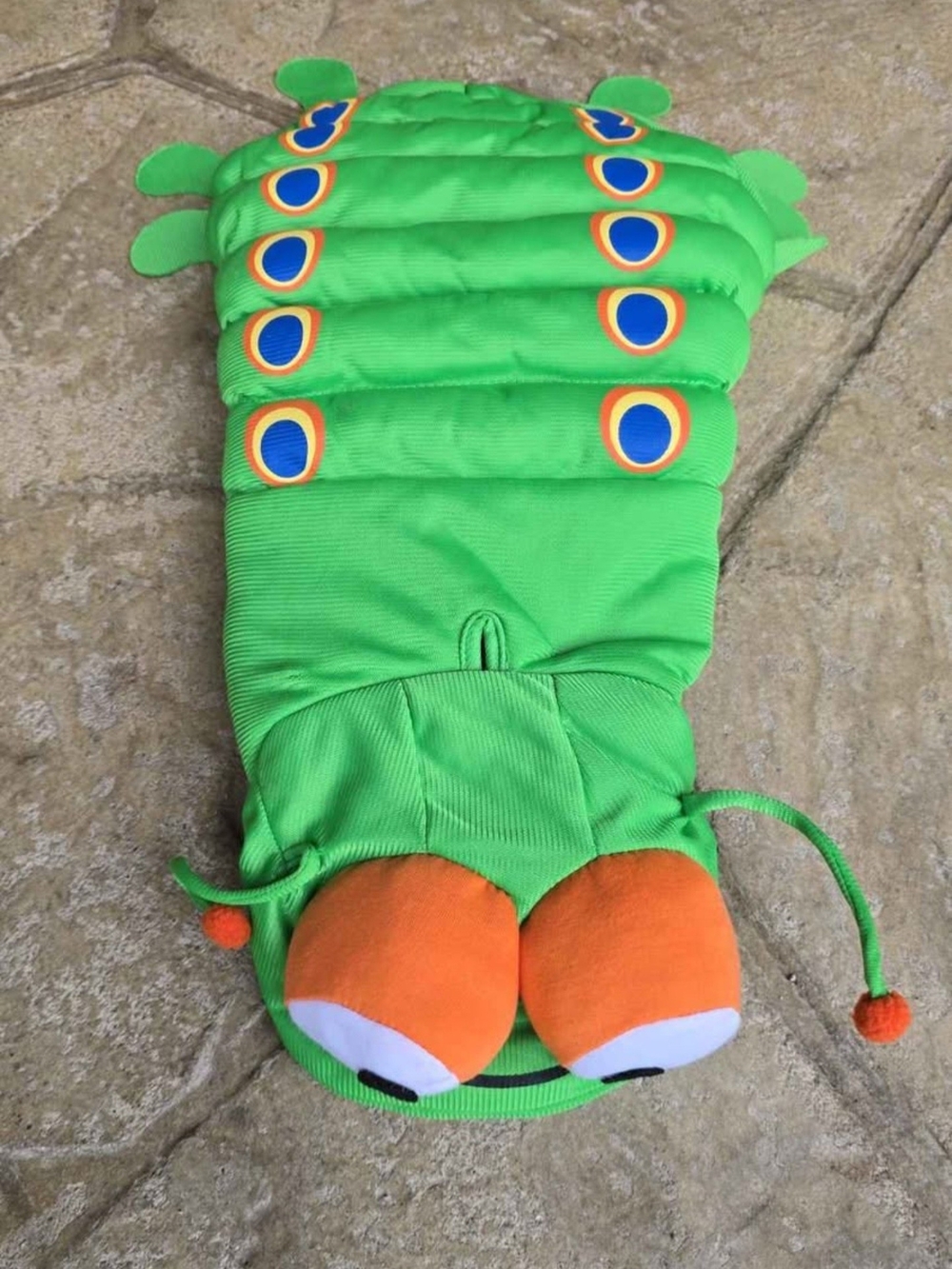 Green Caterpillar Dog Costume Sz M NWOT